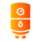 Orange Water Heaters Icon